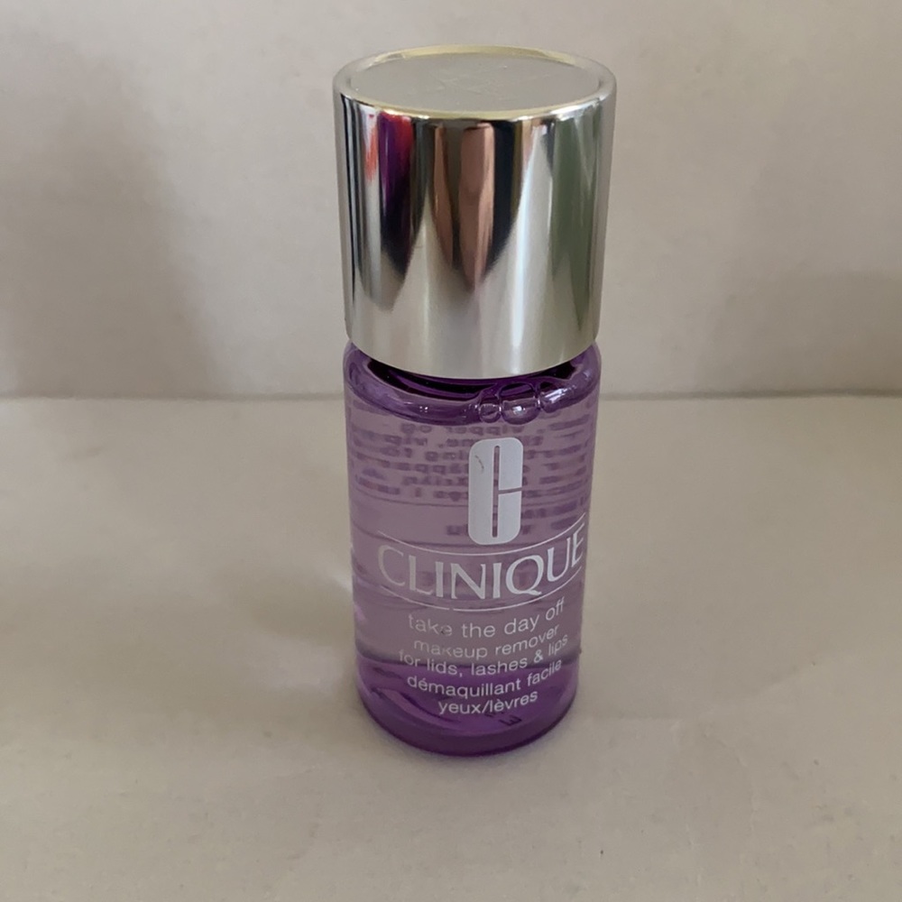 CLINIQUE Take The Day Off Makeup Remover For Lids Lashes Lips Travel 1oz